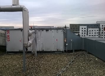 Rooftop air handling unit